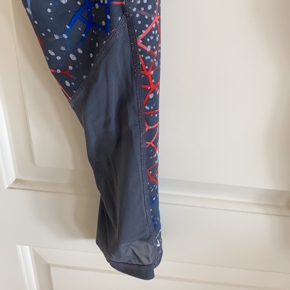 Zella grey print size L workout leggings - Picture 4 of 7